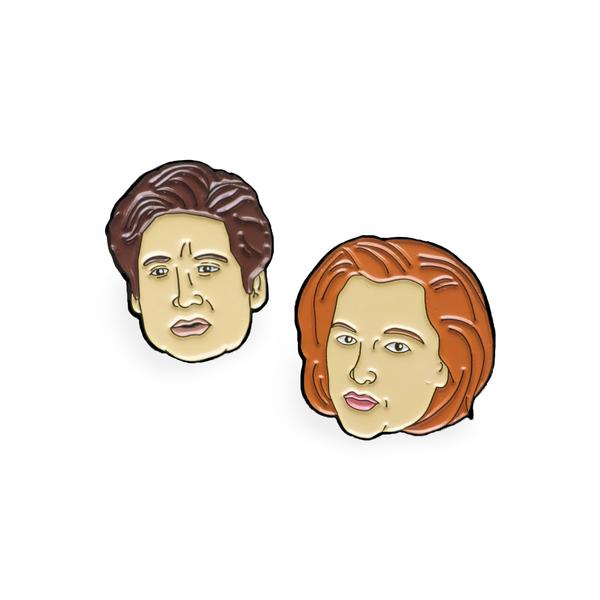 Mulder & Scully Pin Pack, Pins, - Sad Truth Supply - Enamel Pins
